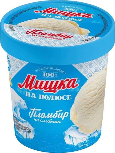 Мишка на полюсе Ведёрко «Пломбир на сливках»